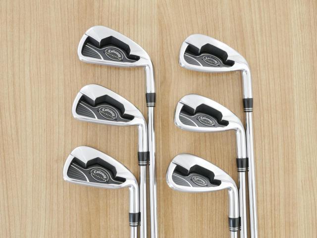 Iron set : Callaway : ชุดเหล็ก Callaway Collection (ตีง่าย ไกล Japan Spec) มีเหล็ก 5-Pw (6 ชิ้น) ก้านเหล็ก NS Pro Modus 105 Flex S