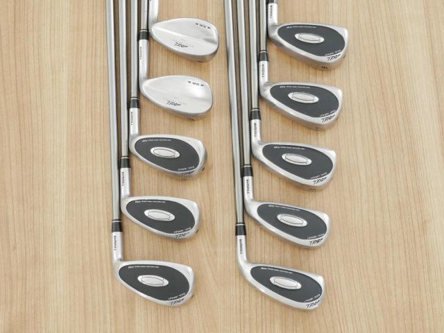 Iron set : Tsuruya : ชุดเหล็ก Tsuruya AXEL Dual Impact HM (หน้าเด้ง) มีเหล็ก 4-Pw,Aw,As,Sw (10 ชิ้น) ก้านกราไฟต์ FLex R