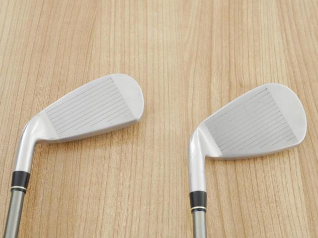 Iron set : Tsuruya : ชุดเหล็ก Tsuruya AXEL Dual Impact HM (หน้าเด้ง) มีเหล็ก 4-Pw,Aw,As,Sw (10 ชิ้น) ก้านกราไฟต์ FLex R