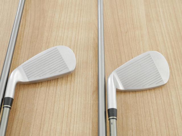Iron set : Tsuruya : ชุดเหล็ก Tsuruya AXEL Dual Impact HM (หน้าเด้ง) มีเหล็ก 4-Pw,Aw,As,Sw (10 ชิ้น) ก้านกราไฟต์ FLex R