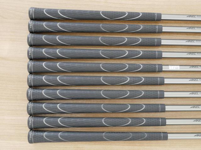 Iron set : Tsuruya : ชุดเหล็ก Tsuruya AXEL Dual Impact HM (หน้าเด้ง) มีเหล็ก 4-Pw,Aw,As,Sw (10 ชิ้น) ก้านกราไฟต์ FLex R