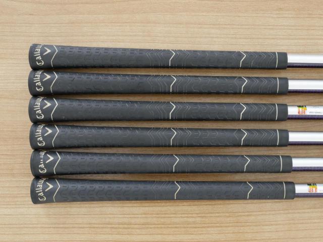 Iron set : Callaway : ชุดเหล็ก Callaway Legacy V (Forged) มีเหล็ก 6-Pw,Aw (6 ชิ้น) ก้านกราไฟต์ Flex R