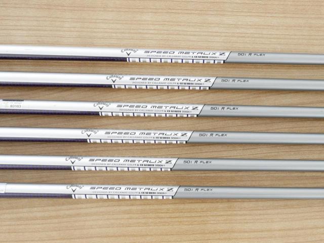 Iron set : Callaway : ชุดเหล็ก Callaway Legacy V (Forged) มีเหล็ก 6-Pw,Aw (6 ชิ้น) ก้านกราไฟต์ Flex R