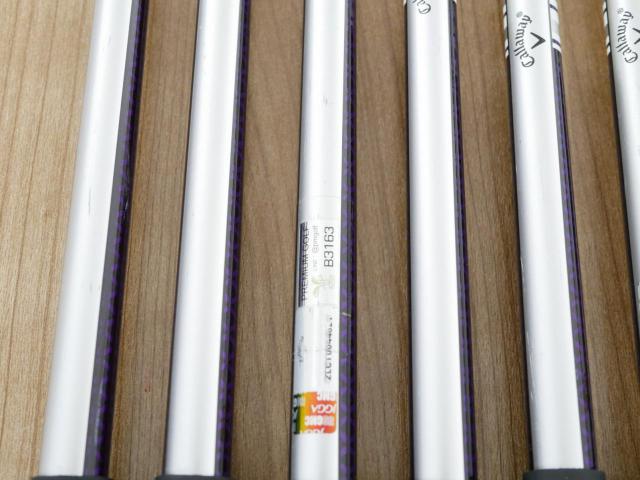 Iron set : Callaway : ชุดเหล็ก Callaway Legacy V (Forged) มีเหล็ก 6-Pw,Aw (6 ชิ้น) ก้านกราไฟต์ Flex R