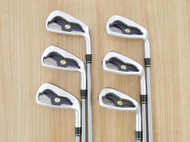 Iron set : Callaway : ชุดเหล็ก Callaway Legacy V (Forged) มีเหล็ก 6-Pw,Aw (6 ชิ้น) ก้านกราไฟต์ Flex R