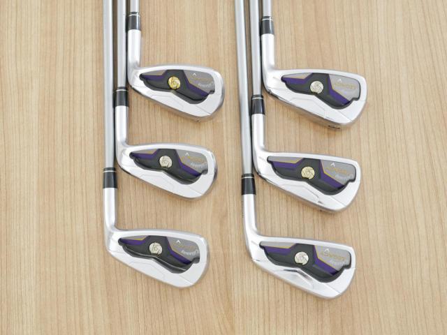 Iron set : Callaway : ชุดเหล็ก Callaway Legacy V (Forged) มีเหล็ก 6-Pw,Aw (6 ชิ้น) ก้านกราไฟต์ Flex R