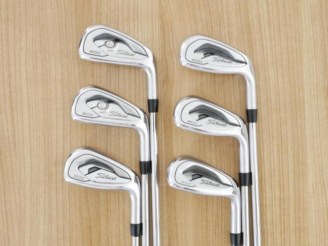 Iron set : Titleist : ชุดเหล็ก Titleist T200 (รุ่นปี 2020) มีเหล็ก 6-Pw,48 (6 ชิ้น) ก้านเหล็ก NS Pro Modus 105 Flex S