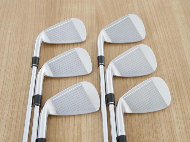 Iron set : PXG : ชุดเหล็ก PXG 0211 XCOR 2 (รุ่นปี 2023 หน้าเด้ง ตีไกลมากๆ) มีเหล็ก 5-Pw (6 ชิ้น) ก้านเหล็ก NS Pro ZELOS 7 Flex R