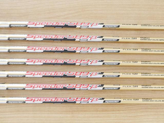 Iron set : Katana : ชุดเหล็ก Katana Sword ATC-589b (ปี 2017) มีเหล็ก 6-Pw,Aw,Sw (7 ชิ้น) ก้านกราไฟต์ Fujikura Speeder 589 Flex SR