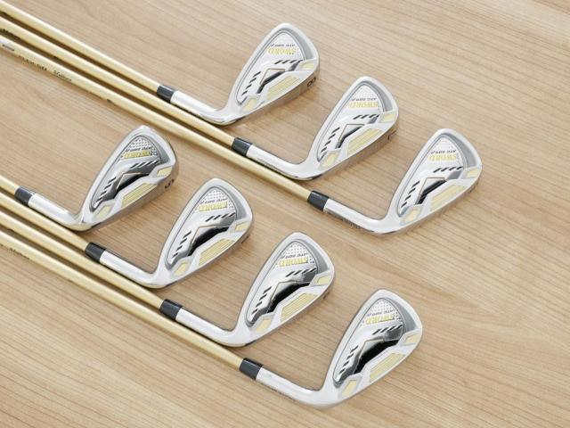 Iron set : Katana : ชุดเหล็ก Katana Sword ATC-589b (ปี 2017) มีเหล็ก 6-Pw,Aw,Sw (7 ชิ้น) ก้านกราไฟต์ Fujikura Speeder 589 Flex SR