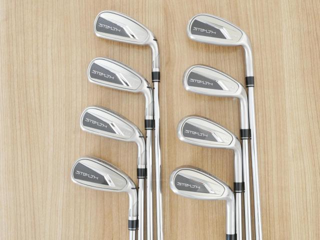 Iron set : Taylormade : ชุดเหล็ก Taylormade Stealth HD (ออกปี 2022 Japan Spec. ใบใหญ่มาก ตีง่ายสุดๆ) มีเหล็ก 5-Pw,Aw,Sw (8 ชิ้น) ก้านเหล็ก KBS Max MT 80 Flex S