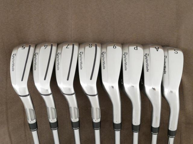Iron set : Taylormade : ชุดเหล็ก Taylormade Stealth HD (ออกปี 2022 Japan Spec. ใบใหญ่มาก ตีง่ายสุดๆ) มีเหล็ก 5-Pw,Aw,Sw (8 ชิ้น) ก้านเหล็ก KBS Max MT 80 Flex S