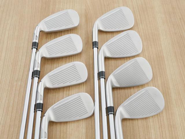 Iron set : Taylormade : ชุดเหล็ก Taylormade Stealth HD (ออกปี 2022 Japan Spec. ใบใหญ่มาก ตีง่ายสุดๆ) มีเหล็ก 5-Pw,Aw,Sw (8 ชิ้น) ก้านเหล็ก KBS Max MT 80 Flex S