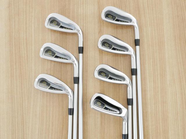 Iron set : Other Brand : ชุดเหล็ก Muziik On The Screw Type D (หน้า Maraging เด้ง ตีไกลมาก) มีเหล็ก 6-Pw,Aw,As (7 ชิ้น) ก้านกราไฟต์ Fujikura MCI 50 Flex R