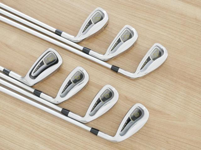 Iron set : Other Brand : ชุดเหล็ก Muziik On The Screw Type D (หน้า Maraging เด้ง ตีไกลมาก) มีเหล็ก 6-Pw,Aw,As (7 ชิ้น) ก้านกราไฟต์ Fujikura MCI 50 Flex R
