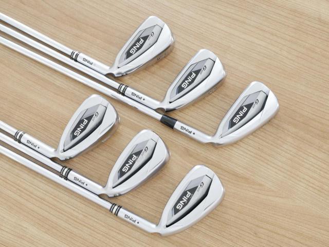 Iron set : Ping : ชุดเหล็ก Ping G425 (รุ่นปี 2021 Japan Spec. ใบใหญ่ ง่าย ไกล) มีเหล็ก 5-Pw (6 ชิ้น) ก้านเหล็ก NS Pro ZELOS 7 Flex S