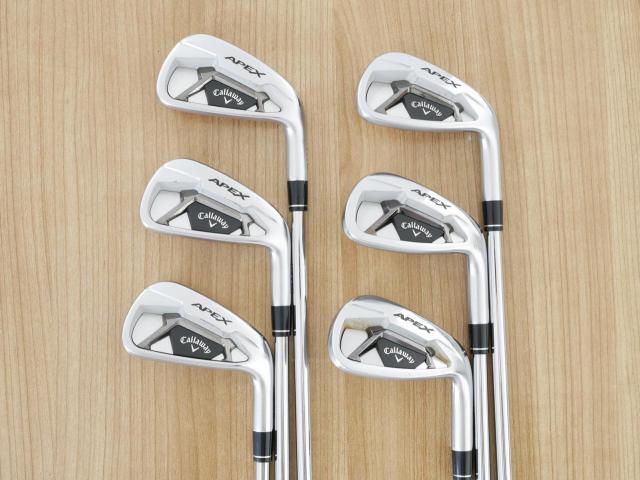 Iron set : Callaway : ชุดเหล็ก Callaway APEX Forged (รุ่นปี 2022) มีเหล็ก 5-Pw (6 ชิ้น) ก้านเหล็ก NS Pro Modus 105 Flex S