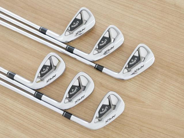 Iron set : Callaway : ชุดเหล็ก Callaway APEX Forged (รุ่นปี 2022) มีเหล็ก 5-Pw (6 ชิ้น) ก้านเหล็ก NS Pro Modus 105 Flex S