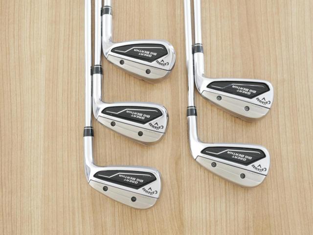 Iron set : Callaway : ชุดเหล็ก Callaway Great Big Bertha (ออกปี 2023 Japan Spec แพงสุด ตีง่ายสุด ไกล) มีเหล็ก 6-Pw (5 ชิ้น) ก้านเหล็ก NS Pro 950 NEO Flex S