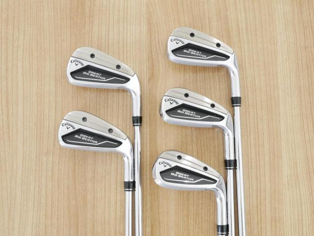 Iron set : Callaway : ชุดเหล็ก Callaway Great Big Bertha (ออกปี 2023 Japan Spec แพงสุด ตีง่ายสุด ไกล) มีเหล็ก 6-Pw (5 ชิ้น) ก้านเหล็ก NS Pro 950 NEO Flex S