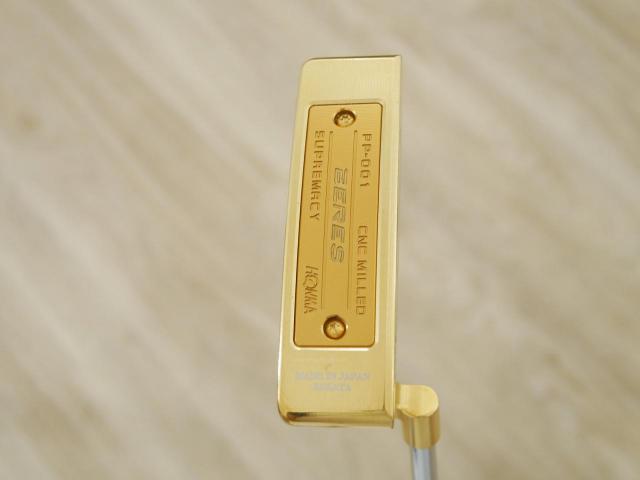 Putter : All : พัตเตอร์ Honma Beres PP-001 Gold CNC Milled (รุ่นท้อปสุด) ยาว 34 นิ้ว