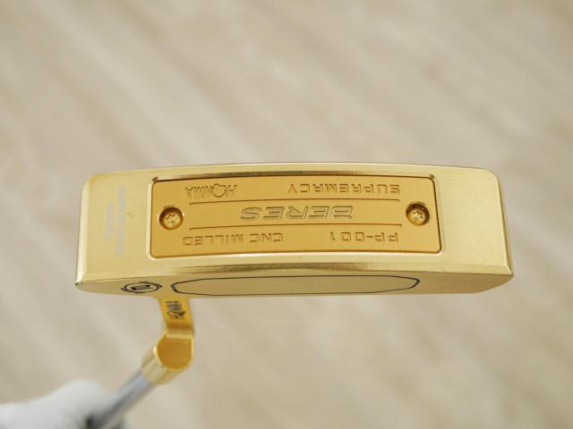 Putter : All : พัตเตอร์ Honma Beres PP-001 Gold CNC Milled (รุ่นท้อปสุด) ยาว 34 นิ้ว