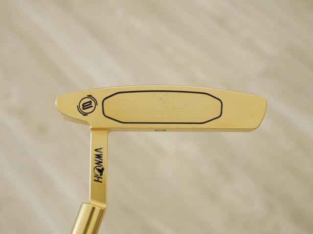 Putter : All : พัตเตอร์ Honma Beres PP-001 Gold CNC Milled (รุ่นท้อปสุด) ยาว 34 นิ้ว