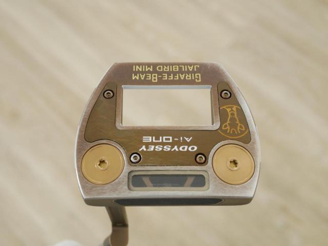Putter : All : พัตเตอร์ Odyssey Ai-ONE GIRAFFE-BEAM Jailbird Mini (รุ่นล่าสุด ออกปี 2025) ยาว 34 นิ้ว