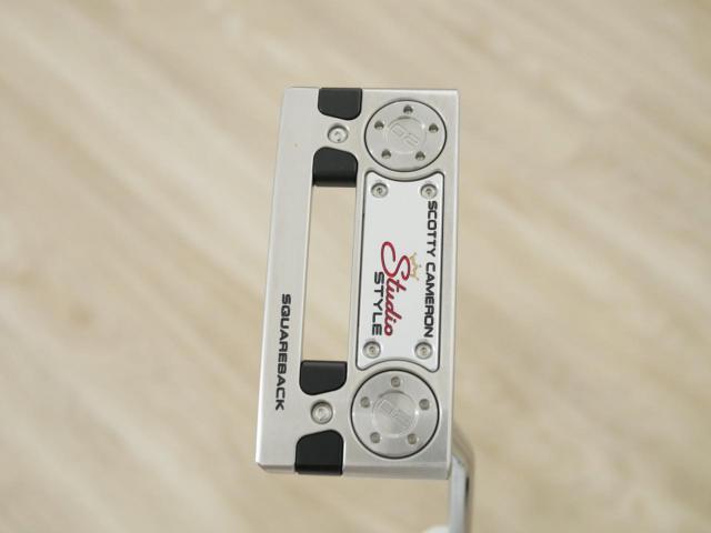 Putter : All : พัตเตอร์ Scotty Cameron Studio Style Squareback (ออกปี 2025) ยาว 33 นิ้ว