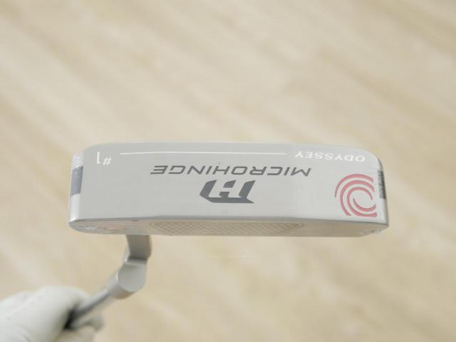 Putter : All : **ของใหม่ ยังไม่แกะพลาสติก** พัตเตอร์ Odyssey Microhinge #1 (รุ่นล่าสุด ปี 2025) ยาว 33 นิ้ว