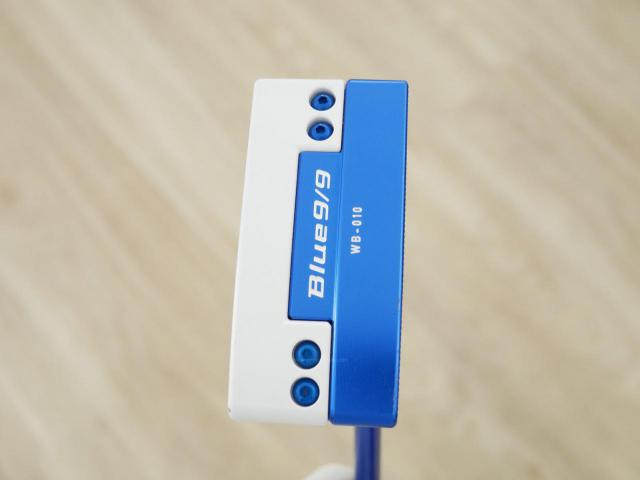 Putter : All : พัตเตอร์ Kasco Blue 9/9 white back WB-010 ยาว 34 นิ้ว