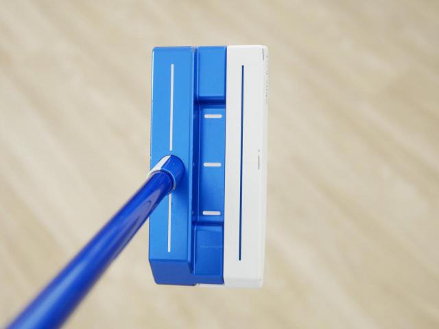 Putter : All : พัตเตอร์ Kasco Blue 9/9 white back WB-010 ยาว 34 นิ้ว