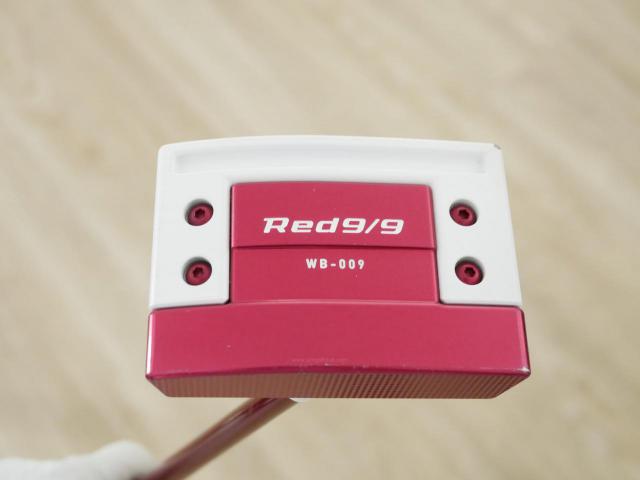 Putter : All : พัตเตอร์ Kasco Red 9/9 white back WB-009 ยาว 34 นิ้ว