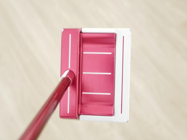 Putter : All : พัตเตอร์ Kasco Red 9/9 white back WB-009 ยาว 34 นิ้ว