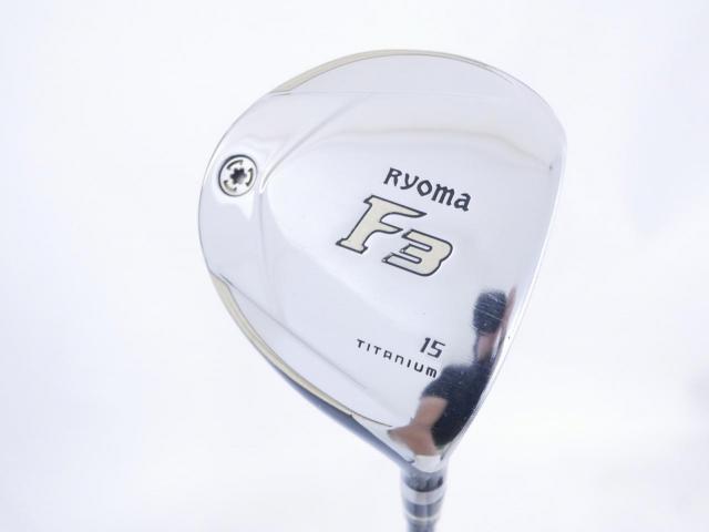 Fairway Wood : Other Brand : หัวไม้ 3 Ryoma F Titanium (รุ่นปี 2019 ไกลมากๆ) Loft 15 ก้าน Tour AD RF2 Flex SR