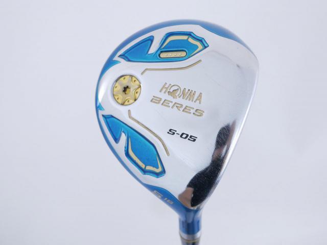Fairway Wood : Honma : **ก้าน 4 ดาว** หัวไม้ 5 Honma Beres S-05 (ปี 2017) Loft 18 ก้าน ARMRQ ∞ (44) Flex R (4 ดาว)