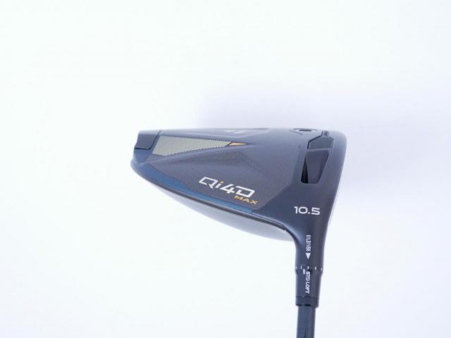 Driver : Taylormade : ไดรเวอร์ Taylormade Qi4D MAX (รุ่นใหม่ล่าสุด ออกปี 2026) Loft 10.5 ก้าน Mitsubishi REAX 50 Flex R
