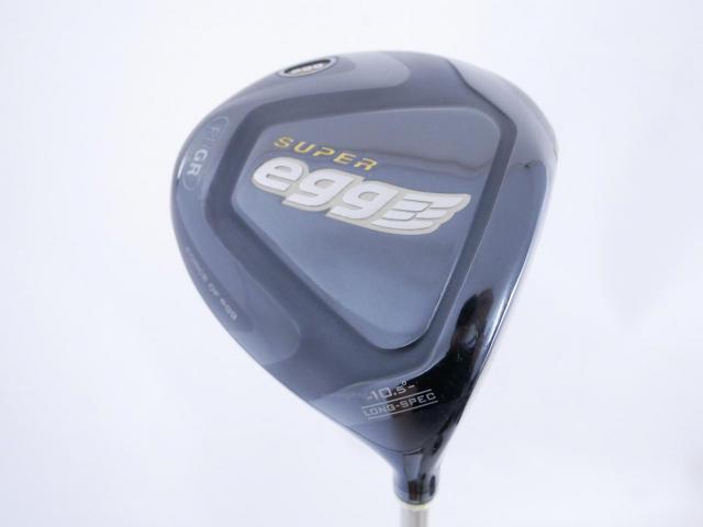 Driver : PRGR : **ก้านสั้น** ไดรเวอร์ PRGR Super EGG Long Spec (ปี 2017 หน้าเด้งเกินกฏ) Loft 10.5 ก้าน M-37 Flex R