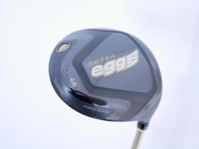 Driver : PRGR : **ก้านสั้น** ไดรเวอร์ PRGR Super EGG Long Spec (ปี 2017 หน้าเด้งเกินกฏ) Loft 10.5 ก้าน M-37 Flex R