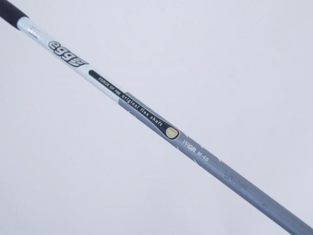 Driver : PRGR : ไดรเวอร์ PRGR Super EGG (ปี 2017 หน้าเด้งเกินกฏ) Loft 10.5 ก้าน M-40 Flex SR