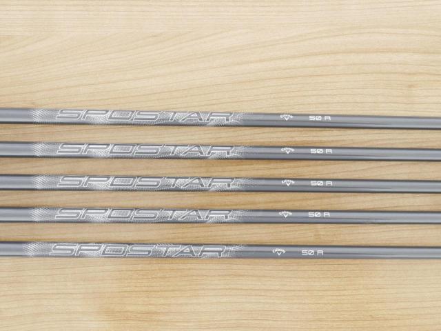 Iron set : Callaway : ชุดเหล็ก Callaway Quantum MAX Fast (รุ่นล่าสุด ออกปี 2026 ตีง่ายมาก ไกล Japan Spec.) มีเหล็ก 7-Pw,Aw (5 ชิ้น) ก้านกราไฟต์ SPOSTAR 50 Flex R