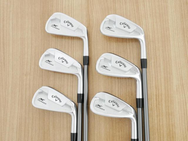 Iron set : Callaway : ชุดเหล็ก Callaway X Forged Star (ออกปี 2021) มีเหล็ก 5-Pw (6 ชิ้น) ก้านกราไฟต์ Fujikura MC 80 Flex S