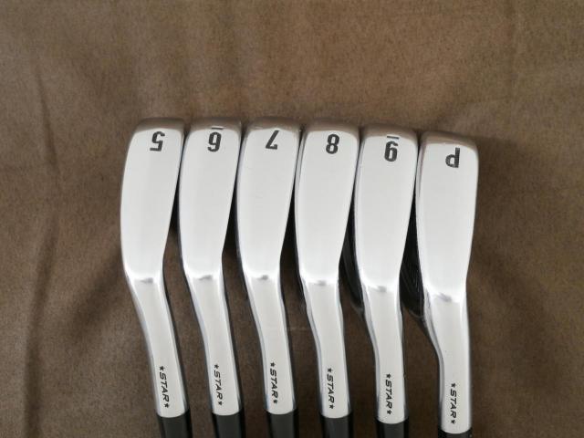 Iron set : Callaway : ชุดเหล็ก Callaway X Forged Star (ออกปี 2021) มีเหล็ก 5-Pw (6 ชิ้น) ก้านกราไฟต์ Fujikura MC 80 Flex S