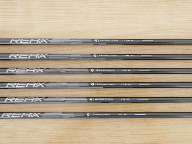 Iron set : Taylormade : ชุดเหล็ก Taylormade Qi MAX (รุ่นล่าสุด ออกปี 2026 Japan Spec.) มีเหล็ก 5-Pw (6 ชิ้น) ก้านกราไฟต์ Mitsubishi REAX 75 Flex S