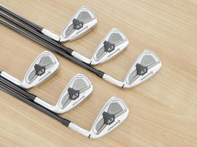 Iron set : Taylormade : ชุดเหล็ก Taylormade Qi MAX (รุ่นล่าสุด ออกปี 2026 Japan Spec.) มีเหล็ก 5-Pw (6 ชิ้น) ก้านกราไฟต์ Mitsubishi REAX 75 Flex S