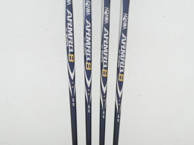 Iron set : Honma : ชุดเหล็ก Honma Bezeal 525 (รุ่นนี้ใบใหญ่ที่สุดของ Honma) มีเหล็ก 7-10 (4 ชิ้น ) ก้านกราไฟต์ Honma ARMRQ 8 (48) Flex SR (2 ดาว)