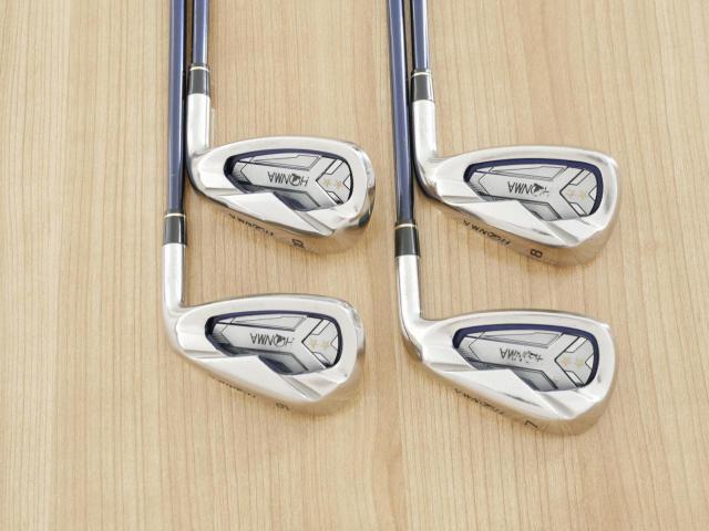 Iron set : Honma : ชุดเหล็ก Honma Bezeal 525 (รุ่นนี้ใบใหญ่ที่สุดของ Honma) มีเหล็ก 7-10 (4 ชิ้น ) ก้านกราไฟต์ Honma ARMRQ 8 (48) Flex SR (2 ดาว)