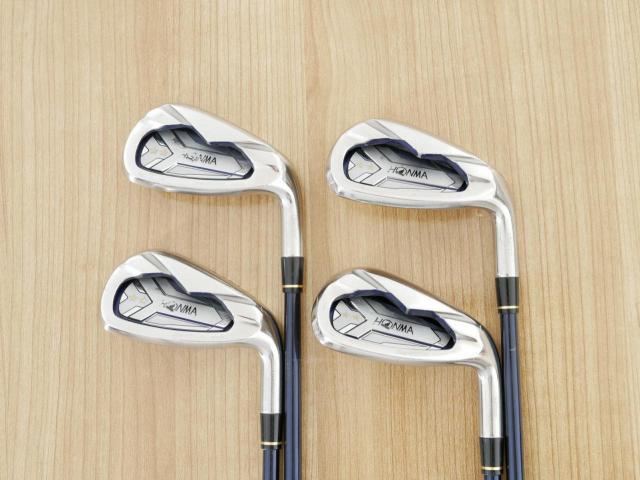 Iron set : Honma : ชุดเหล็ก Honma Bezeal 525 (รุ่นนี้ใบใหญ่ที่สุดของ Honma) มีเหล็ก 7-10 (4 ชิ้น ) ก้านกราไฟต์ Honma ARMRQ 8 (48) Flex SR (2 ดาว)