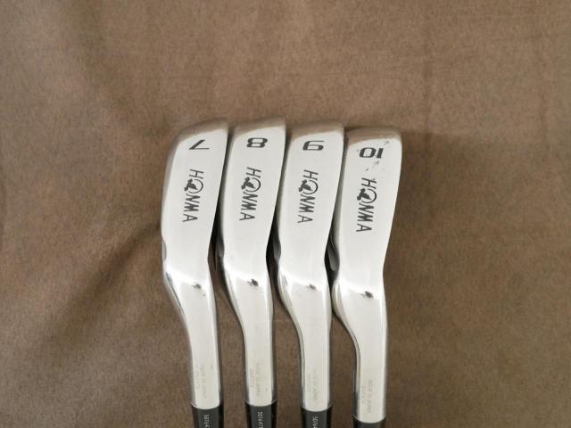 Iron set : Honma : ชุดเหล็ก Honma Bezeal 525 (รุ่นนี้ใบใหญ่ที่สุดของ Honma) มีเหล็ก 7-10 (4 ชิ้น ) ก้านกราไฟต์ Honma ARMRQ 8 (48) Flex SR (2 ดาว)