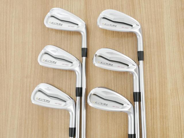 Iron set : Epon : ชุดเหล็ก EPON AF-707 Forged (รุ่นล่าสุด ปี 2024 ใบใหญ่ ตีง่าย ไกล) มีเหล็ก 6-Pw,Aw (6 ชิ้น) ก้านเหล็ก NS Pro 950 NEO Flex S